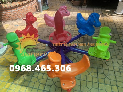 Đu quay trẻ em 6 chỗ ngồi nhập khẩu 1