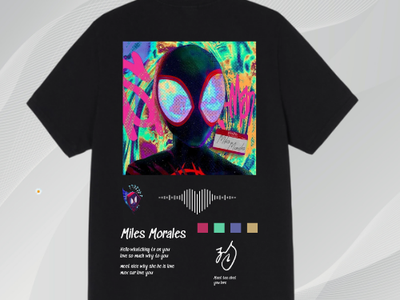Bùng nổ phong cách với áo thun local brand SOVA   phiên bản Miles Morales độc quyền 2
