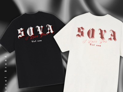 Áo Thun SOVA I Love You Việt Nam   Local Brand Cá Tính, Giá Sale Quá Tốt 0