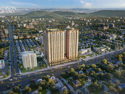 Bán căn hộ 1pn 50m    mặt tiền ql51 phú mỹ, maison grand 1,65 tỷ 0