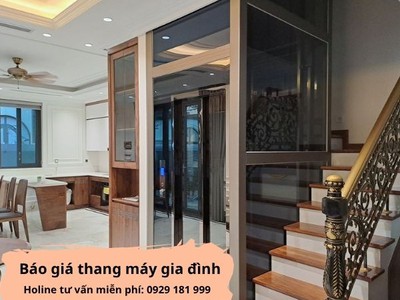 Chi phí lắp đặt thang máy gia đình bao nhiêu 0