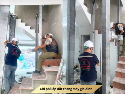 Chi phí lắp đặt thang máy gia đình bao nhiêu 2
