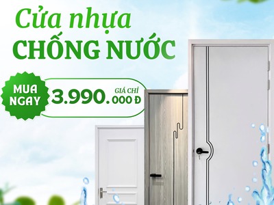 Cửa Nhựa Chống Nước Hot Nhất Hiện Nay 0