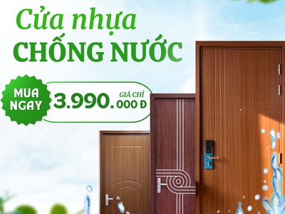 Cửa Nhựa Chống Nước Hot Nhất Hiện Nay 1