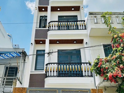 Nhà hẻm Tây Lân, Bình Trị Đông A, Bình Tân dt 52m2 3 lầu 4pn 5wc giá 6,4 tỷ 0