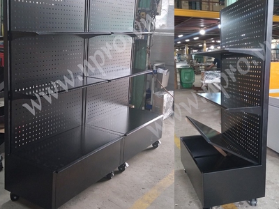 Tủ đồ nghề 2 cánh 5 ngăn NPRO - MÀU ĐỎ 4