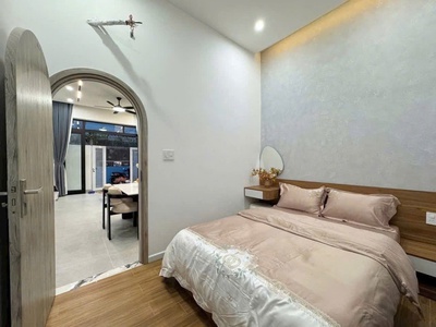 Nhà đẹp 1 trệt 1 lầu, thiết kế hiện đại   gần Quốc lộ 1A   sổ hồng riêng 5