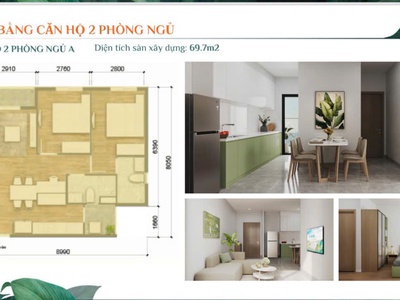 Căn Hộ K - Home Apartment Căn 2PN/2WC Chỉ 1TỶ48 Ngay Trung Tâm Hành Chính Bình Dương. 4