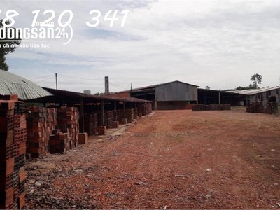 Bán nhà máy gạch công nghệ hoffman- phước vinh -tây ninh  đt 788, huyện châu thành cũ - giá bán : 2