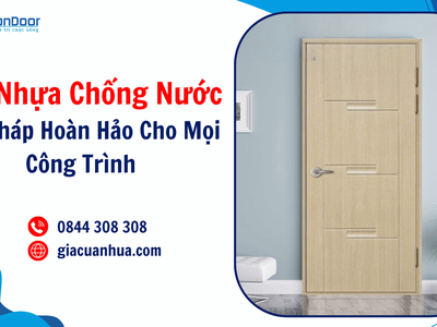 Cửa Nhựa Chống Nước   Giải Pháp Hoàn Hảo Cho Mọi Công Trình 1