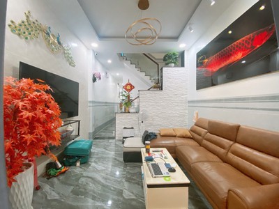 Bán nhà mới  gấp tăng nhơn phú a - xe hơi tránh - tặng nội thất - hoàn công đủ - chỉ 8.3 tỷ. 4