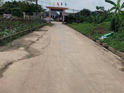 Bán lô góc 2 mặt thoáng xâm thị - hồng vân diện tích :  61.7m2 lô số 1 2
