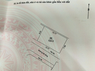 Bán lô đất đấu giá - mai hiên , đông anh 104m - vị trí siêu đẹp nhỉnh 15 tỷ 3