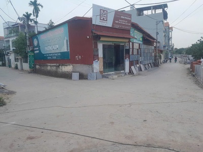 Bán gấp mảnh đất 2 mặt tiền trước - sau otoo tránh kinh doanh vô đối ngay đường 20m thượng mỗ - đan 2