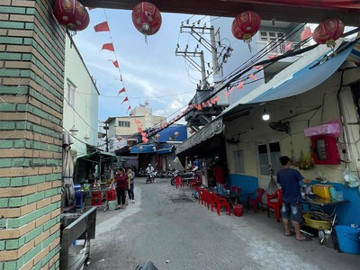 121.  nhà hẻm 186 tân hòa đông, p14, q6   2tỷ350 0