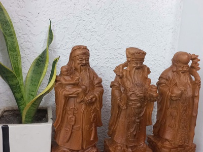 Bộ Tam Đa Gỗ Ngọc Am 1