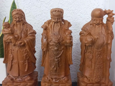 Bộ Tam Đa Gỗ Ngọc Am 2