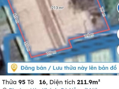Cực hiếm   bán dãy trọ 9 phòng   dt khủng 212m , hòa minh   giá sốc chỉ 22,5tr/m 3