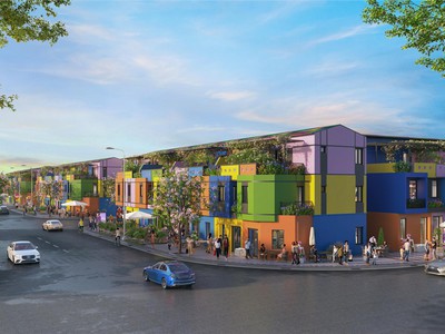 Color home lê hồ nước - ngôi nhà sống thấp tầng 1