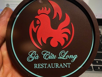 Làm đế lót ly bằng vải nỉ, đế lót ly nhựa cao cấp, đế lót ly giấy in Đế lót ly tại xưởng 4