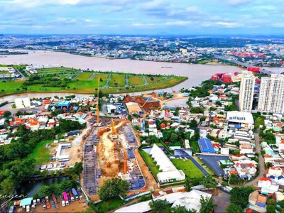 The gió riversude - căn hộ 3 mặt giáp sông nằm ngay metro và xa lộ hà nội do cđt an gia phát triển. 4