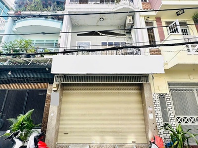 Mặt tiền 10m - 3 tầng btct - nơ trang long - bình thạnh - ôtô ngủ nhà - kinh doanh đa ngành nghề - 0