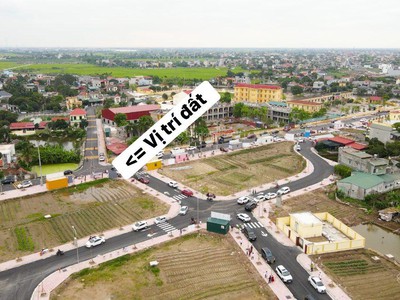 Bán lô góc mặt ngoài trục chính khu kdc quỳnh mỹ 0