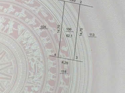 Cần tiền bán lô đất 62,1m2 thổ cư tại quang minh, mê linh, hà nội 4