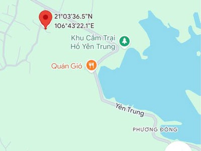 Chính chủ cần bán nhanh lô đất tại phường phương đông   uông bí   quảng ninh. 0