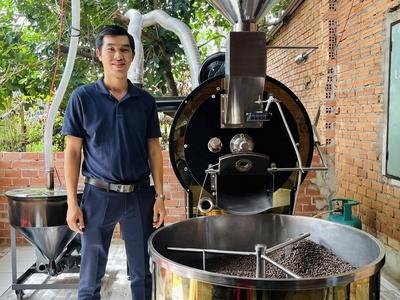 Máy rang cà phê 30kg tại TP.Hồ Chí Minh 1