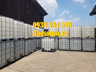 Tank nhựa cũ 1000 lít, bồn nhựa đã qua sử dụng 1000L 0