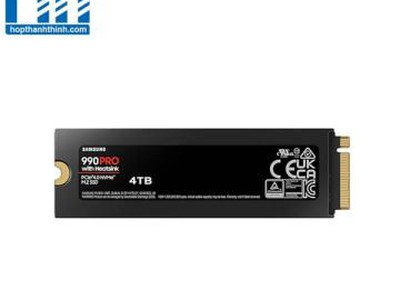 Ổ cứng SSD Samsung 990 PRO 4TB Heatsink M.2 NVMe 1