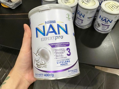 Thanh lý sữa NAN Nga xách tay hàng cận date 1
