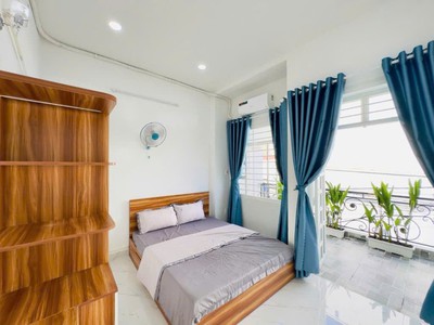 Nhà nở hậu 2 tầng hẻm xe tải dtsd 70m2   lê văn khương q12 3