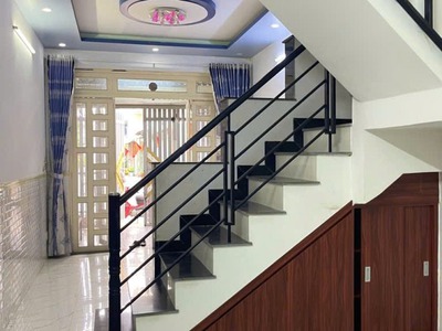 Nhà vuông 2 tầng hẻm xe tải 53m2   bùi văn ngữ q12 2