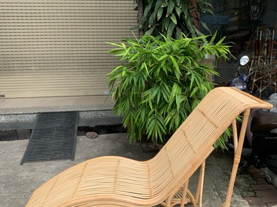 Ghế mây ngả nằm thư giãn 5