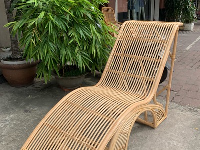 Ghế mây ngả nằm thư giãn 6