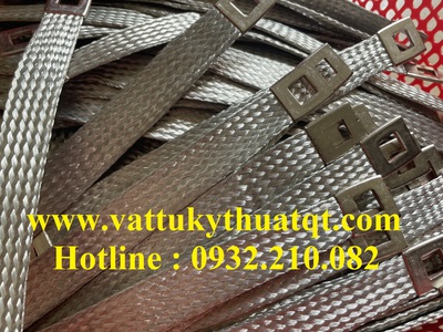 Khớp nối mềm busway, Thanh đồng mềm máy biến áp, Dây đồng bện 70mm2, Dây đồng bện mạ thiếc 70mm2 6