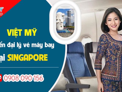 Cơ hội kinh doanh vé máy bay tại Singapore cùng Việt Mỹ 0