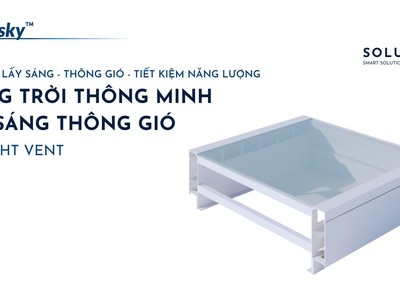 Giếng Trời Thông Minh Kết Hợp Nắp Thăm Trần   Giải Pháp Thoáng Mát Cho Không Gian Sống 0