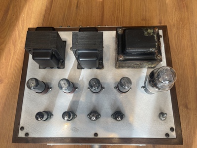 Bán ampli đèn DIY bóng 6V6 1