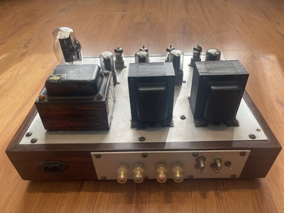 Bán ampli đèn DIY bóng 6V6 2