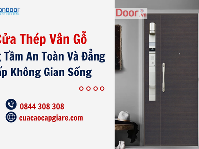 Cửa Thép Vân Gỗ   Nâng Tầm An Toàn Và Đẳng Cấp Không Gian Sống 4