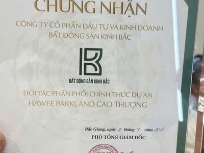 Chính chủ bán lô khe thoáng dự án hawee park land giá ngoại giao đợt 1 1