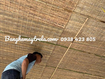 Cót tre làm trang trí ốp trần giá rẻ 3
