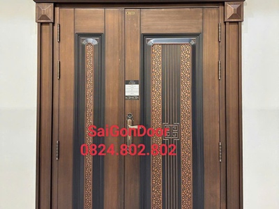 HỒI VĂN - MOSAIC: dòng chảy vĩnh cửu trên cửa thép classic 0