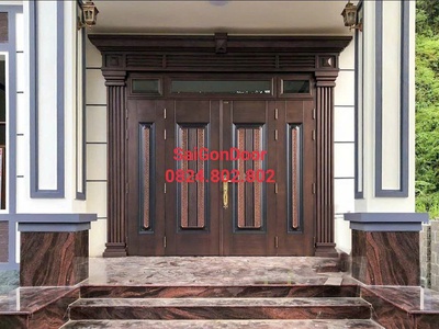 HỒI VĂN - MOSAIC: dòng chảy vĩnh cửu trên cửa thép classic 2