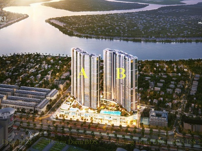 Căn 3PN/80M2 view sông tam thủy giao lộ giá 6.051 Tỷ - MASTERI RIVERA 2