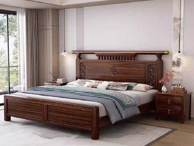 Giường ngủ gỗ sồi tự nhiên hiện đại- Đẳng cấp cho phòng ngủ của bạn 1