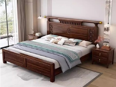 Giường ngủ gỗ sồi tự nhiên hiện đại- Đẳng cấp cho phòng ngủ của bạn 2